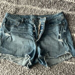 Old navy button fly shorts